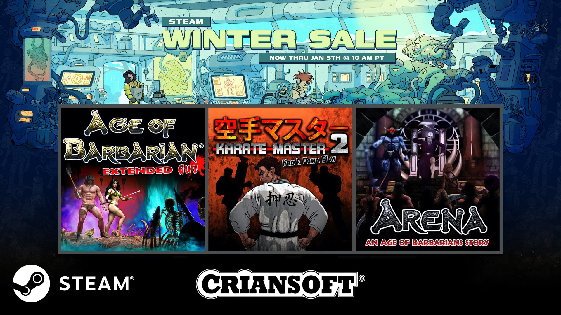 Steam Winter Sale - 50% OFF